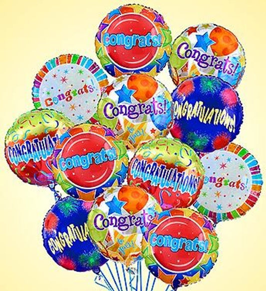 single mylar balloon